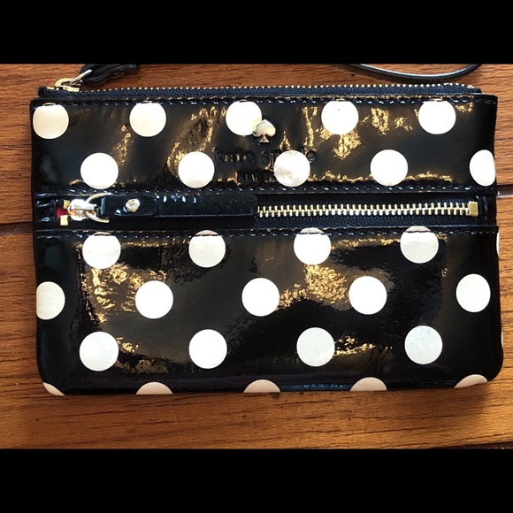 kate spade Handbags - Kate Spade ♠️ polka dot wristlet kate spade Handbags - Kate Spade ♠️ polka dot wristlet